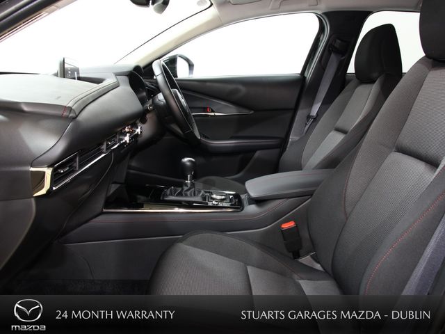 Image for 2022 Mazda CX-30 M Hybrid (122PS) HOMURA 2.0 PETROL* KEYLESS, HEADS UP, NAV, TRAFFIC SIGN RECOGNITION, REAR CAMERA, ADAP CRUISE, LANE DEPARTURE, HEATED SEATS, DUAL CLIMATE, BLIND SPOT DETECTION, PRIVACY 