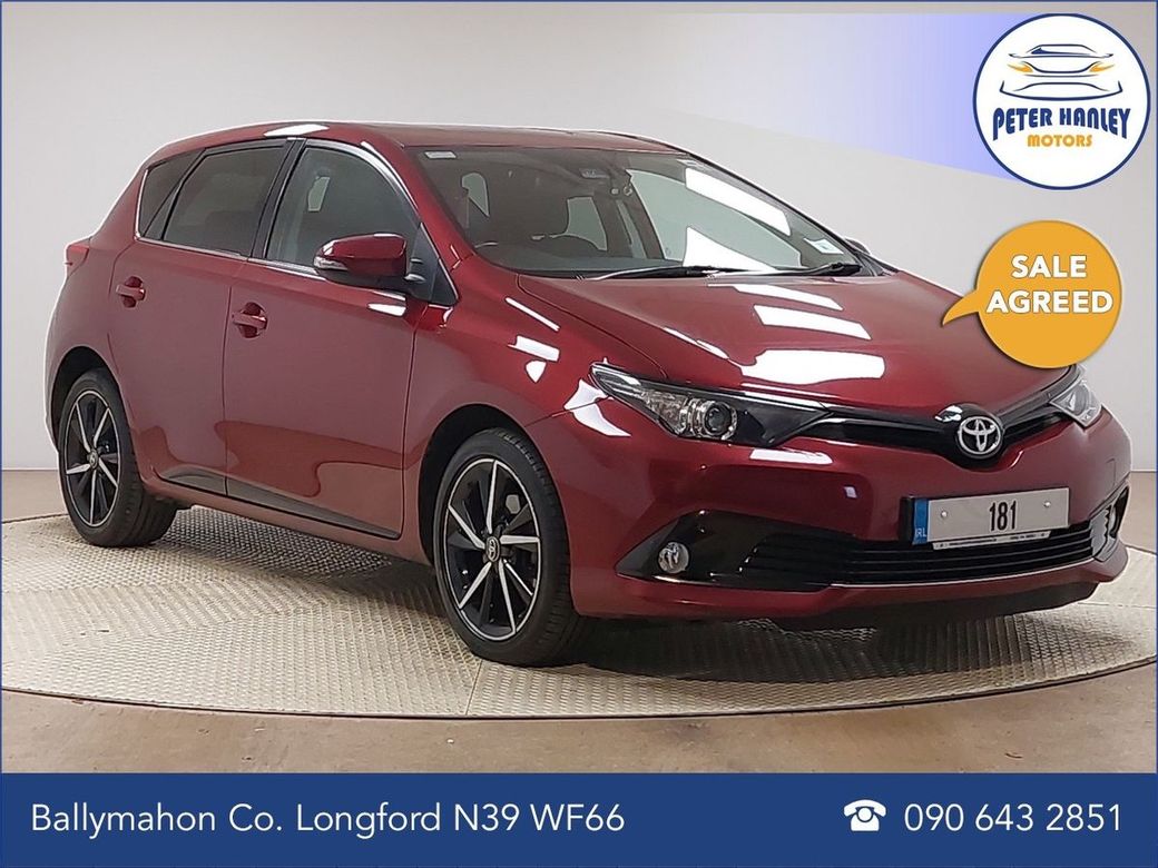 Image for 2018 Toyota Auris Auris Design Vvt-I Design 1.2 T 116 Start/Stop