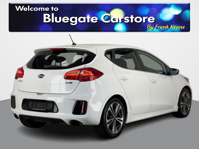 Image for 2017 Kia Ceed CEE'D GT LINE 5DR **17 INCH ALLOYS**FULL BLACK CLOTH INTERIOR**REAR PARKING SENSORS**USB PORT**CD PLAYER**SUNGLASSES HOLDER**SPARE TYRE**AUX CONNECTION**DIGITAL DASHBOARD CLOCK**SEMI-DIGITAL DASH**