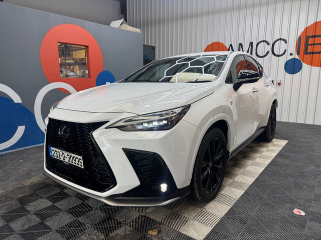 Image for 2023 Lexus NX 2023 LEXUS NX350H F SPORT AUTOMATIC 2.5 / CRUISE CONTROL / PARKING CAMERA / ELECTRIC MEMORY & HEATED SEATS / PADDLE SHIFTERS /LEATHER AND MORE