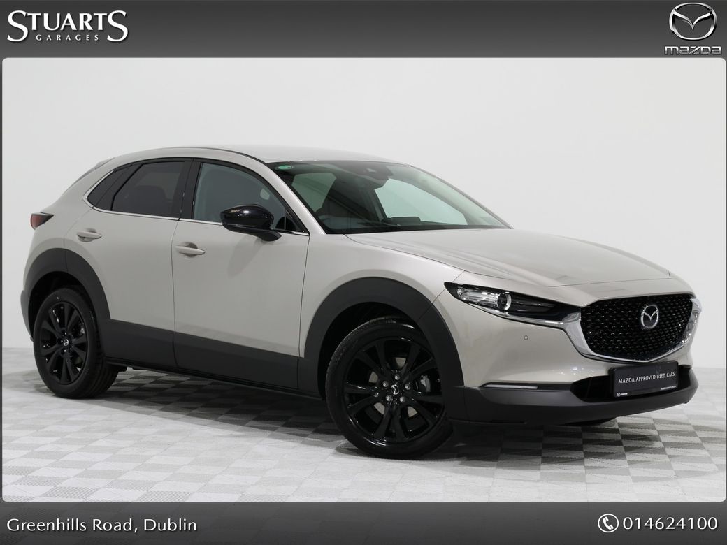 Image for 2023 Mazda CX-30 232D SKY-X 186PS HOMURA AUTO, PLATINUM QUARTZ, ELECTRIC TAILGATE, KEYLESS, HEADS UP DISPLAY, APPLE CARPLAY / ANDROID AUTO 