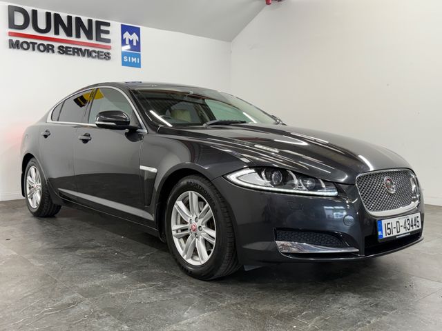 Image for 2015 Jaguar XF **LUXURY XF MODEL **MULTI FUNCTION STEERING WHEEL **SUN ROOF **HEATED SEATS **BLUETOOTH TOUCHSCREEN RADIO **DUAL DIGITAL CLIMATE CONTROL **CREAM LEATHER ELECTRIC SEATS **LED HEADLIGHTS **LED HEADLIGHT