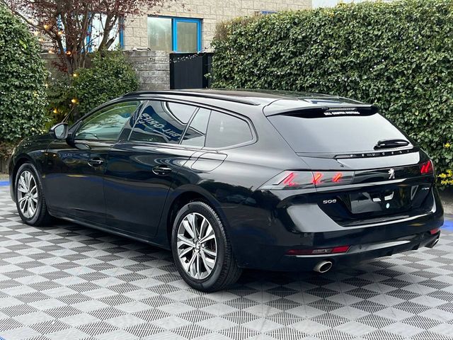 Image for 2022 Peugeot 508 ALLURE PREMIUM ESTATE 1.6 HYBRID AUTO // 17" DIAMOND CUT ALLOYS // PARKING SENSORS FRONT & REAR // SAT NAV // APPLE CARPLAY/ANDROID AUTO 