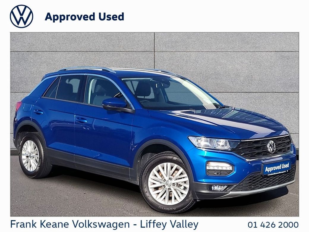Image for 2019 Volkswagen T-Roc DESIGN 1.0TSI 115BHP *CARPLAY & ANDROID AUTO* *RAVENNA BLU METALLIC* *12 MONTH FRANK KEANE WARRANTY*