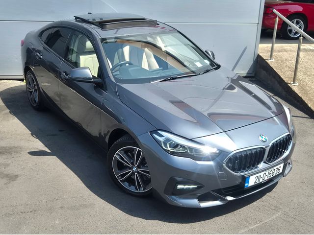 Image for 2021 BMW 2 Series 218d Gran Sport, Pan Sunroof, Auto, Low Mileage, Beige Leather, Camera, CarPlay, 17” Alloys - First Reg in February 2021 - Trade in Price €25, 999.