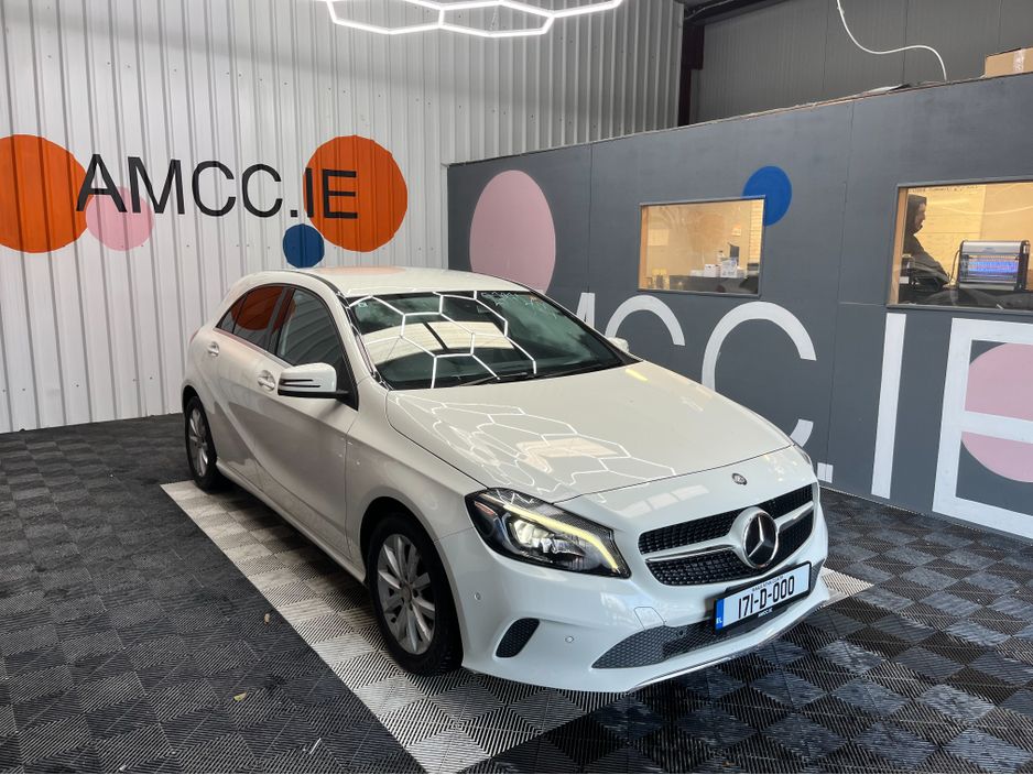 Image for 2017 Mercedes-Benz A Class €16950 2017 MERCEDES-BENZ A180 1.6 AUTOMATIC / CRUISE CONTROL / REVERSE CAMERA / PADDLE SHIFTERS AND MORE
