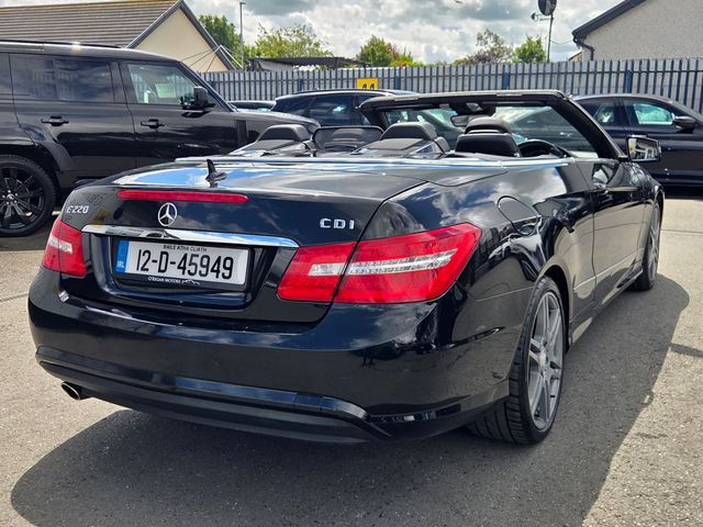 Image for 2012 Mercedes-Benz E Class E220 CDI AMG LINE CONVERTIBLE AUTO