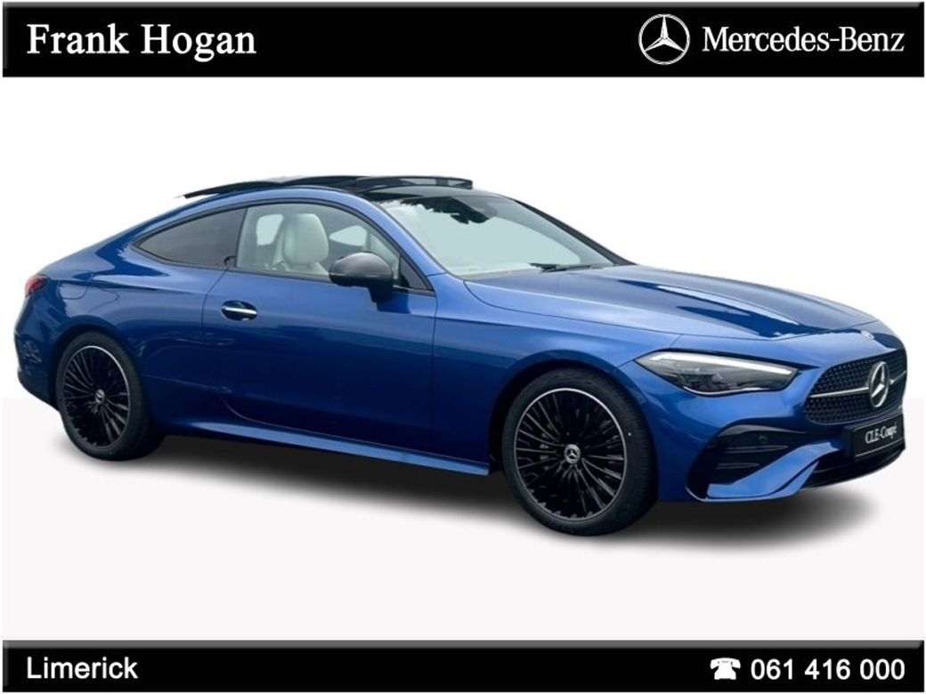 Image for 2026 Mercedes-Benz CLE CLE 220d AMG Coupe 2.0 Diesel 197 BHP € 140 Road Tax