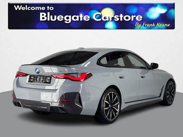 Image for 2024 BMW i4 EDRIVE35 M SPORT **FULL BLACK LEATHER AND SUEDE SEATS**LARGE TOUCHSCREEN INFOTAINMENT SCREEN**REVERSE CAMERA**FRONT AND REAR PARKING SENSORS**USB CHARGING PORT**APPLE CARPLAY**ANDROID AUTO**
