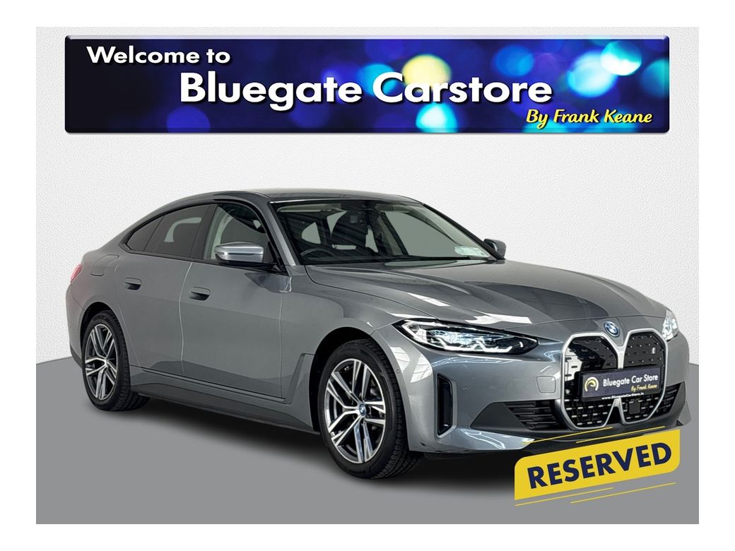 Image for 2024 BMW i4 EDRIVE35 SPORT**HARMON KARDON**HALF LEATHER INTERIOR**FRONT HEATED SEATS**REVERSE CAMERA**ELECTRIC HANDBRAKE**PARKING SENSORS**APPLE CARPLAY**HEADS UP DISPLAY**DRIVE MODES**FINANCE ARRANGED**