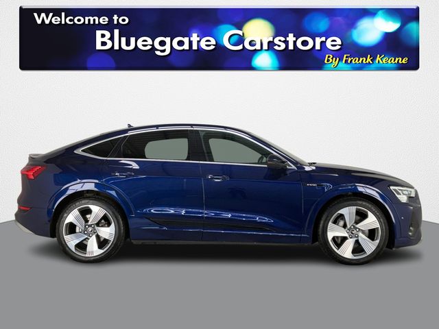 Image for 2022 Audi e-tron S LINE 55 QUATTRO SPORTBACK **NEW 22 INCH ALLOYS**REVERSE CAMERA**FRONT AND REAR PARKING SENSORS**ELECTRONIC HANDBRAKE**APPLE CARPLAY**ANDROID AUTO**FRONT HEATED SEATS**BLACK LEATHER INTERIOR**