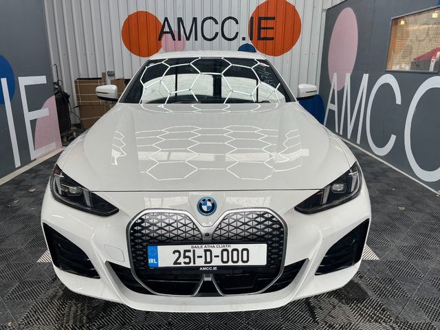Image for 2025 BMW i4 2025 BMW I4 EDRIVE40 M-SPORT AUTOMATIC/ CRUISE CONTROL / 360 PARKING CAMERA / ELECTRIC MEMORY & HEATED SEATS / HEATED STEERING WHEEL / APPLE CARPLAY / AMBIENT LIGHTS
