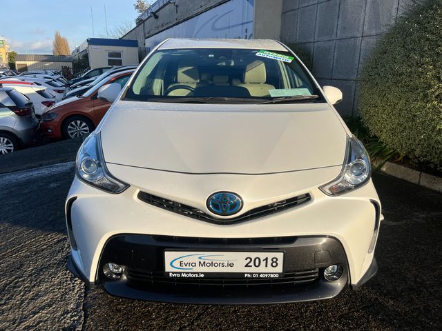 Image for 2018 Toyota Prius+ 7 SEATER AUTOMATIC HYBRID 1.8 PETROL //HALF LEATHER SEATS//ELECTRIC DRIVERS SEAT//KEYLESS ENTRY//ADAPTIVE CRUISE CONTROL// 