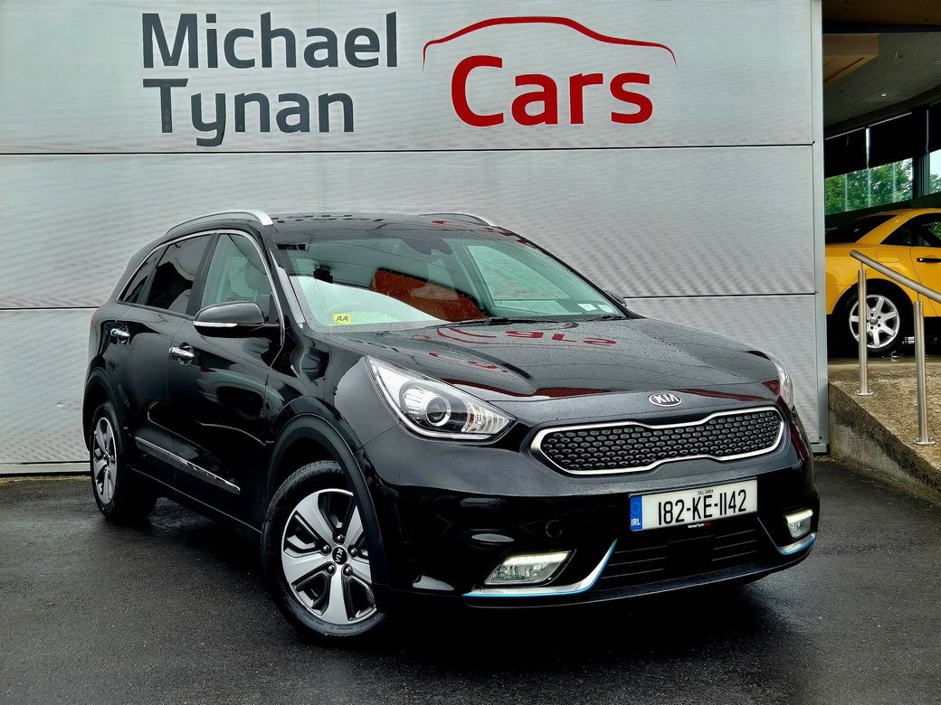 Image for 2018 Kia Niro 1.6 Petrol Plug-In Hybrid Platinum, Grey Leather, Heated Seats, Heated Steering Wheel, Camra, CarPlay/Android Auto, Roof Rails