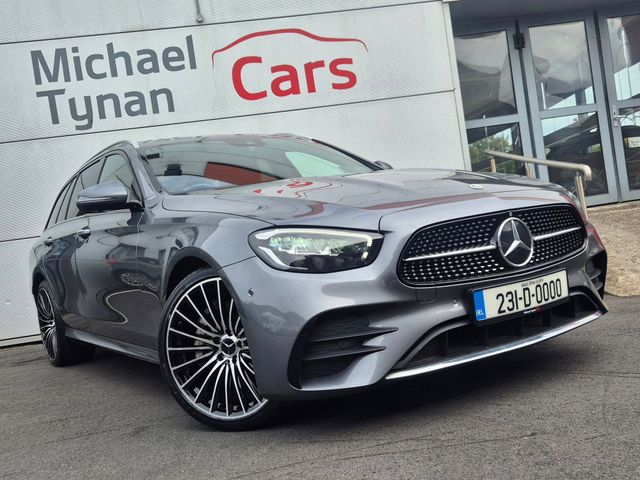 Image for 2023 Mercedes-Benz E Class E300de AMG Line Premium Estate, Auto, 360 Camera, Upgraded 20'' Diamond Cut Alloys, Black Leather, Heated Seats, Parking Sensors, Electric Tailgate