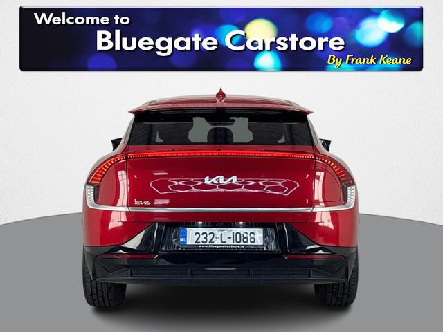 Image for 2023 Kia EV6 EARTH 5DR AUTO **HALF WHITE HALF BLACK LEATHER INTERIOR**FULL DIGITAL DASH**TOUCHSCREEN INFOTAINMENT SCREEN**AUTOHOLD**REVERSE CAMERA**PARKING SENSORS**FRONT HEATED SEATS**HEATED STEERING WHEEL**