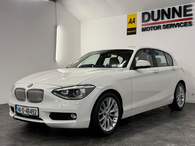 Image for 2014 BMW 1 Series *116I**REAR CAMERA**HEATED SEATS**PARKING SENSORS**FULL CREAM LEATHER **17"ALLOY WHEELS**WARRANTY**FINANCE AVAILABLE