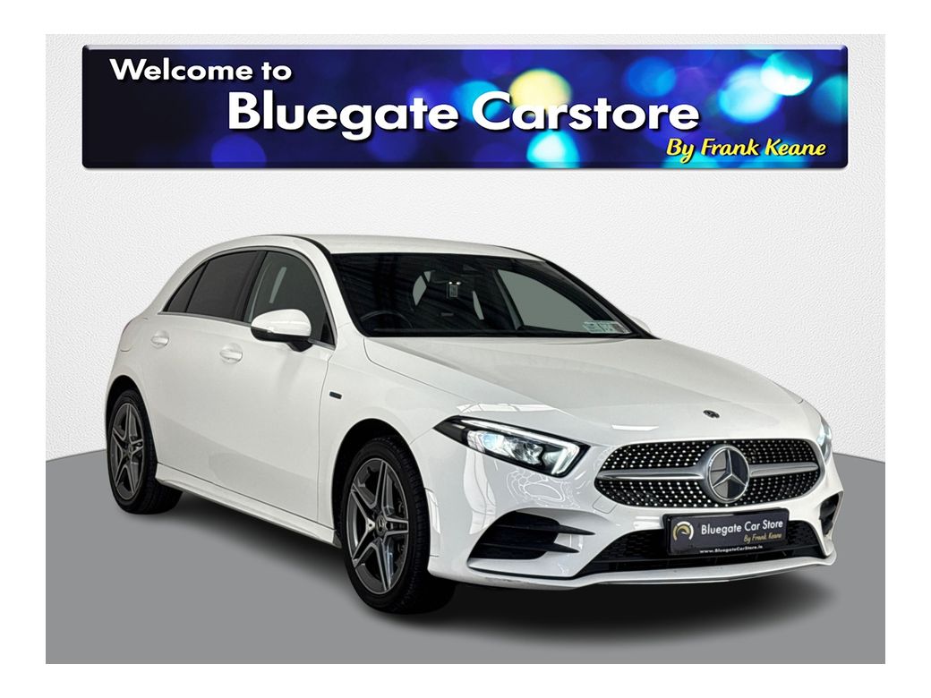 Image for 2020 Mercedes-Benz A Class A250 E AMG LINE 5DR AUTO **FULL BLACK HALF LEATHER INTERIOR**TOUCHSCREEN INFOTAINMENT SCREEN**FULLY DIGITAL DASH**BLUETOOTH AUDIO**LANE ASSIST**ACTIVE BRAKE ASSIST**REVERSE CAMERA**PARKING SENSORS