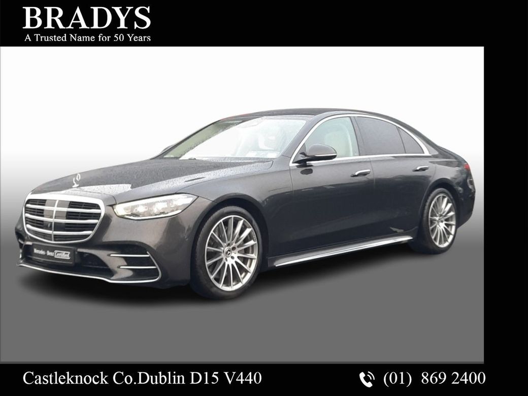 Image for 2021 Mercedes-Benz S Class S350d AMG Premium Plus--Panoramic Sunroof, Burmester Sound, Memory Seats, Driving Assistance Package, 20" Multispoke Alloys, Nappa Leather, Immaculate Condition