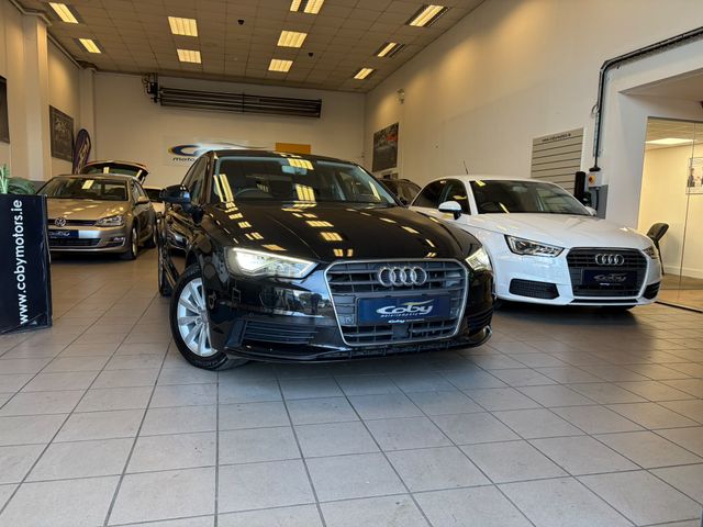 Image for 2015 Audi A3 Saloon AUDI A3 1.4 4DR AUTO. New NCT Done Before Collection, Alloy Wheels, 2Keys, MFSW, Revers Camera, Parking Sensors, Dual Climate Control, Cruise Control, Bluetooth, Paddle Shift, Full Electrics, & more.