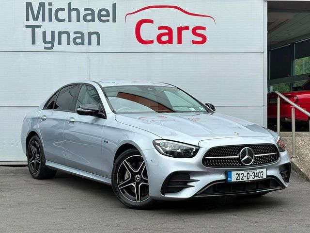 Image for 2021 Mercedes-Benz E Class E300e AMG Line Plug in Hybrid, 18" Alloys, Grey Leather, Privacy, Heated Seats, Reverse Camera, Sat Nav, First Registered in July 2021 - Trade in Price €36, 999.