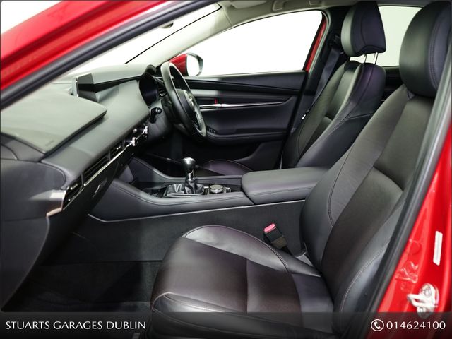 Image for 2021 Mazda Mazda3 1.8D 4DR Platinum Sport 4DR*MAZDA 3 1.8D PLATINUM SPORT*BLACK LEATHER HEATED ELECTRIC MEMORY SEATS, BOSE SOUND SYSTEM, ADAPTIVE LED LIGHTING, PRIVACY GLASS, 18 INCH CHROME ALLYS, KEYLESS, HEADS U