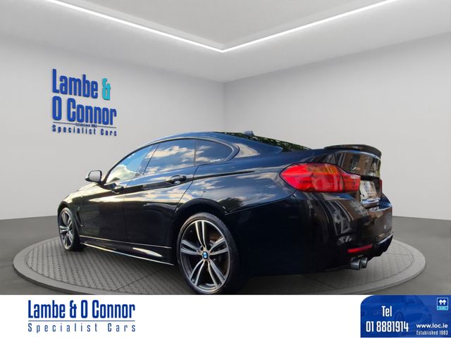 Image for 2016 BMW 4 Series 420d X DRIVE M SPORT GRAN COUPE * AUTOMATIC * CREAM LEATHER * FULL SERVICE HISTORY * HARMON KARDON AUDIO * HEATED SEATS * REVERSE CAMERA * * LOW KMS * BEST AVAILABLE * 