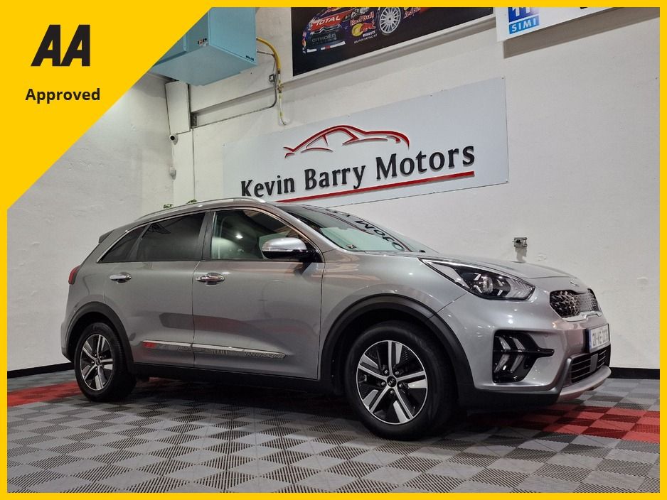 Image for 2021 Kia Niro 1.6GDi (PLUG IN HYBRID) AUTOMATIC **ORIGINAL IRISH CAR / APPLE CARPLAY / CRUISE CONTROL / FULL LEATHER / HEATED SEATS / HEATED STEERING WHEEL / REVERSE CAMERA / SAT NAV / WIRELESS PHONE CHARGING**