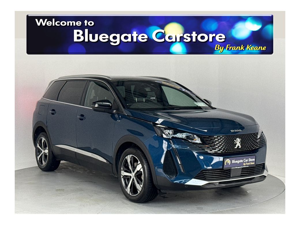 Image for 2022 Peugeot 5008 FL GT 1.5 BLUE HDI 130 AU AUTO**7 SEATER**18 INCH ALLOYS**DIGITAL DASH**MULTIFUNCTIONAL STEERING WHEEL**DUAL CLIMATE CONTROL**HALF LEATHER INTERIOR**DIGITAL MEDIA DISPLAY**DRIVE MODES**NAVIGATION**