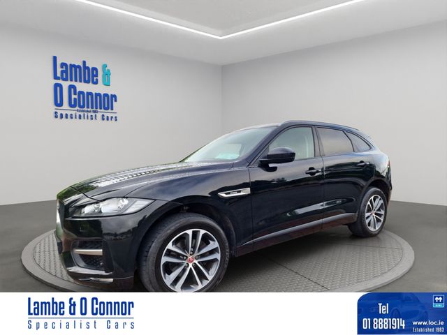 Image for 2016 Jaguar F-Pace 2.0 D AWD R-SPORT AUTO * BLACK / 2 TONE R SPORT INTERIOR * HEATED SEATS * CRUISE CONTROL * BEST AVAILABLE * 