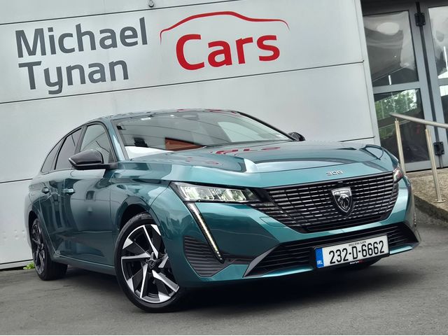 Image for 2023 Peugeot 308 1.2 Petrol Automatic Allure, Estate, 17" Alloys, Camera, Cruise, CarPlay, Bluetooth - First Registered July 2023 - Trade in Price €24, 555
