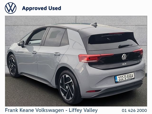 Image for 2022 Volkswagen ID.3 58KWH LIFE DX 204HP *REAR VIEW CAMERA* *PRIVACY GLASS* *18" ALLOYS* *HEATED SEATS* *CARPLAY / ANDROID AUTO* *BATTERY CERTIFIED* *PCP FINANCE AVAILABLE*