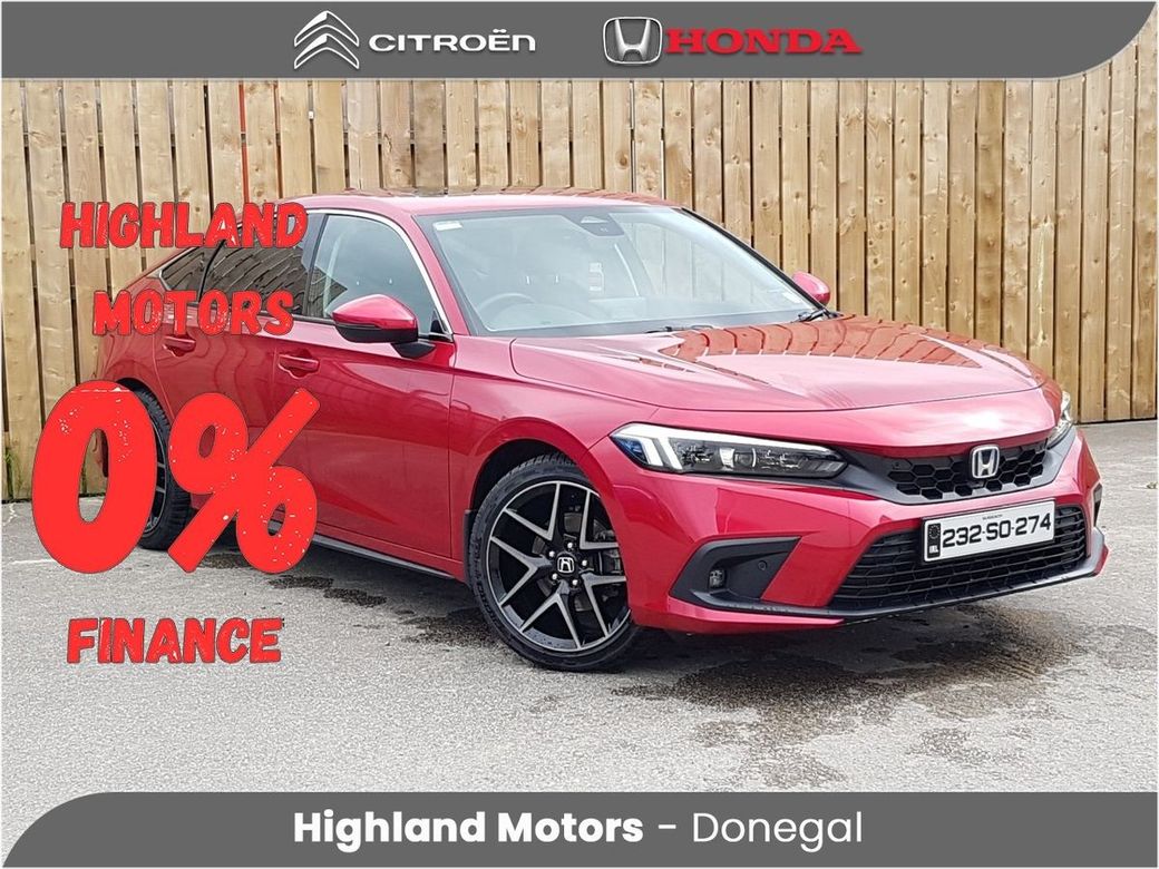 Image for 2023 Honda Civic 2.0 i-MMD Hybrid Advance ** LOW KMS ** LEATHER INTERIOR ** IRISH CAR **