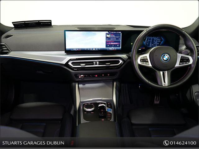 Image for 2024 BMW i4 *SOLD DEPOSIT TAKEN*M50 WITH PRO PACK AND TECH PACK* M-SPORT, SAPPHAIRE BLACK METALLIC, BLACK LEATHER, ELEC MEMORY HEATED SEATS, HEADS UP, SUN PRO GLASS