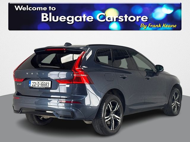Image for 2022 Volvo XC60 T8 PHEV R-DESIGN PRO**PANORAMIC SUNROOF**FRONT HEATED ELECTRIC MEMORY SEATS**HARMON KARDON**BLACK LEATHER INTERIOR**HEATED STEERING WHEEL**360 CAMERA**APPLE CARPLAY**19"ALLOYS**FINANCE ARRANGED**