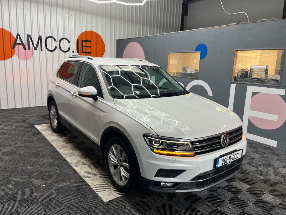 Image for 2020 Volkswagen Tiguan €28950! 2020 VOLKSWAGEN TIGUAN TDI 4MOTION HIGH LINE 2.0 AUTOMATIC / CRUISE CONTROL / 360° PARKING CAMERA / HEATED SEATS