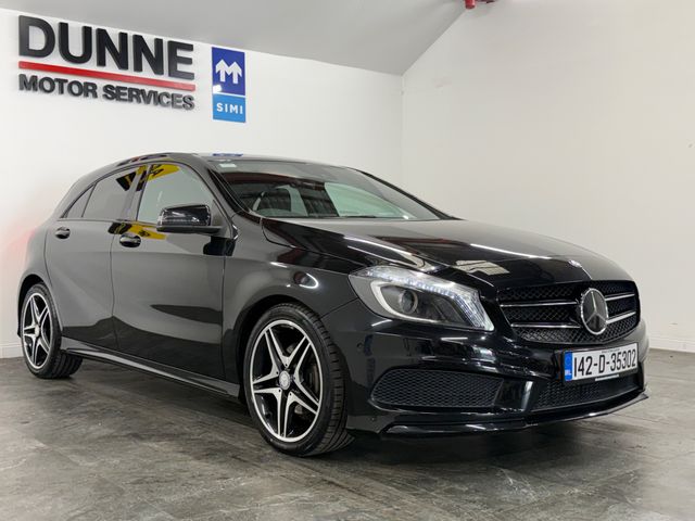 Image for 2014 Mercedes-Benz 180 **AMG**LOW KMS**PARKING SENORS **FRONT AND REAR XENON LIGHTS **REVERSING CAMERA **ADAPTIVE CRUISE CONTROL **BLIND SPOT SENSORS **CARBON FIBRE TRIM **MULTI FUNCTION CENTRE CONSOLE **4 BRAND