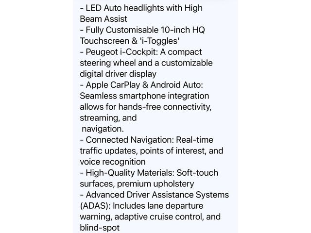 Image for 2023 Peugeot 308 GT 1.5 HDI AUTOMATIC 130 4 4DR A