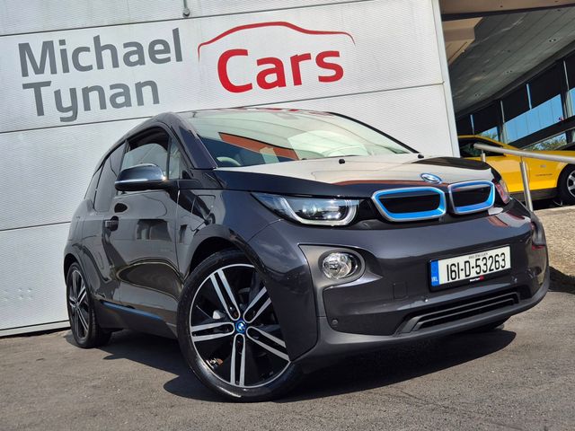 Image for 2016 BMW i3 EV with Range Extender, 20" Alloys, Privacy Glass, Grey Upholstery, Heated Seats, Sunroof, Sat Nav, Harman Kardon Sound, Reverse Camera, Parking Sensors