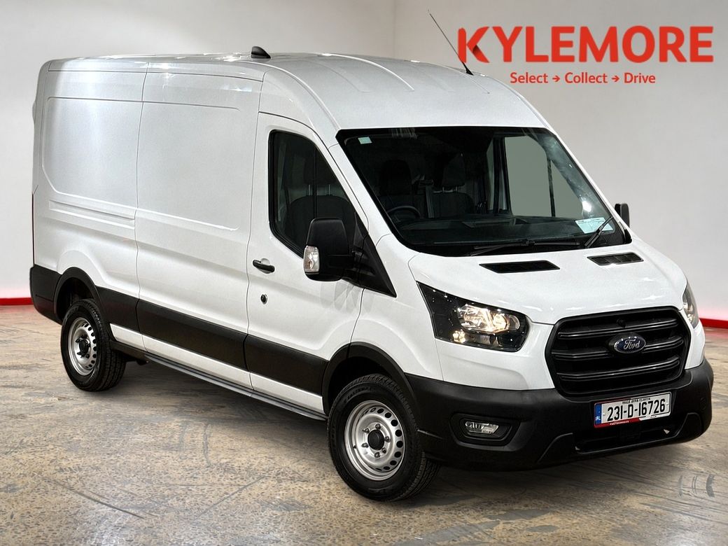 Image for 2023 Ford Transit PRICE EXCLUDING VAT - 350L Base 2.0TD130 M6 FWD LWB - MULTI FUNCTION STEERING WHEEL - PARKING SENSORS 