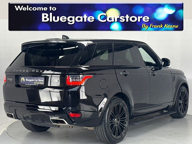 Image for 2022 Land Rover Range Rover Sport UPGRADED ALLOYS **HSE SILVR P4**PANORAMIC GLASSROOF**MERIDAN SOUNDSYTEM**BLACK LEATHER INTERIOR**FRONT HEATED ELECTRIC SEATS**TOUCH SCREEN INFOTAINMENT**APPLE CARPLAY**REVERSE CAMERA**