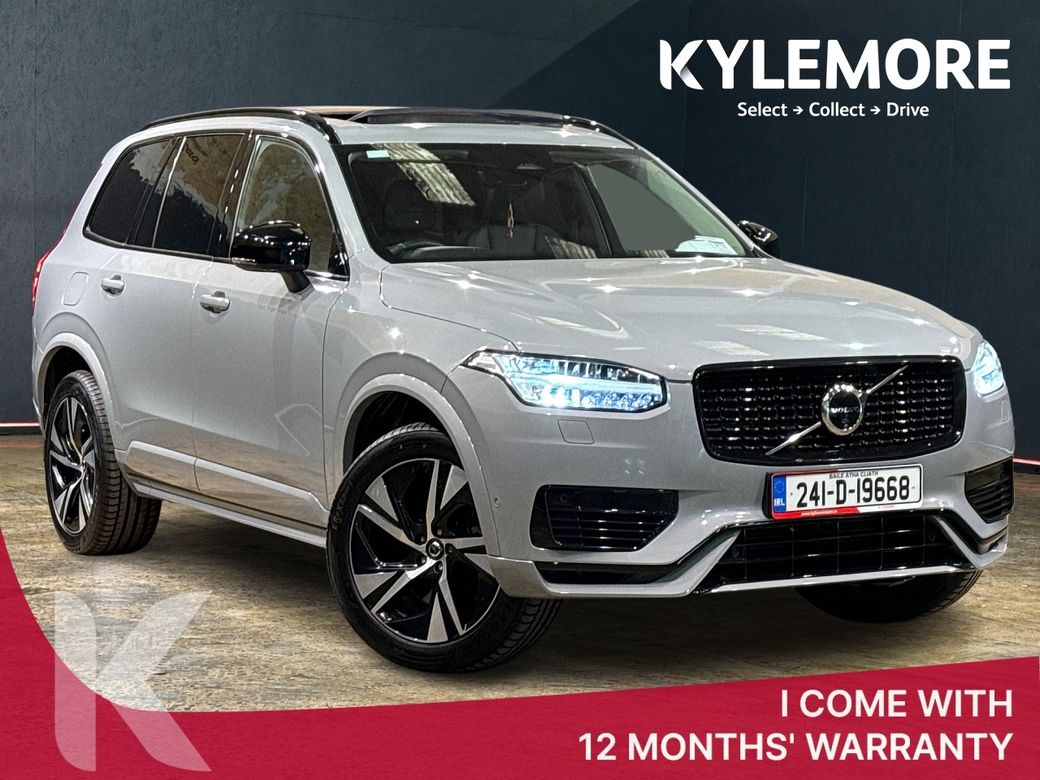 Image for 2024 Volvo XC90 2.0 PLUG IN HYBRID - ALLOY WHEELS - SUNROOF - HEATED SEATS AND WHEEL - REVERSE CAMERA - ELECTRIC SEATS