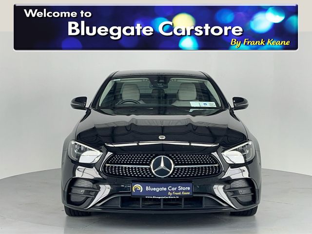 Image for 2022 Mercedes-Benz E Class 300 DE 4DR AUTO**CREAM LEATHER INTERIOR**FRONT HEATED ELECTRIC SEATS**KEYLESS START**DYNAMIC DRIVE MODES**REVERSE CAMERA**PARKING SENSORS**SATNAV**TOUCH SCREEN INFOTAINMENT**18"ALLOYS**DIGITAL DASH**