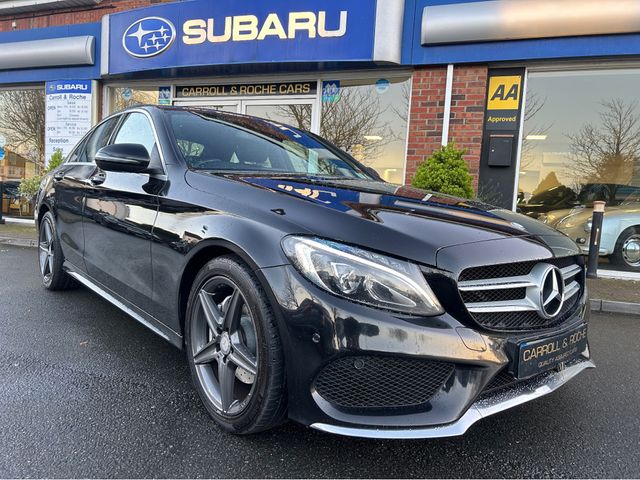 Image for 2015 Mercedes-Benz C Class C Series D AMG LINE 4DR Automatic - NCT '27 - Beautiful in Black - Trade-In Welcome - Assured Car with Warranty -