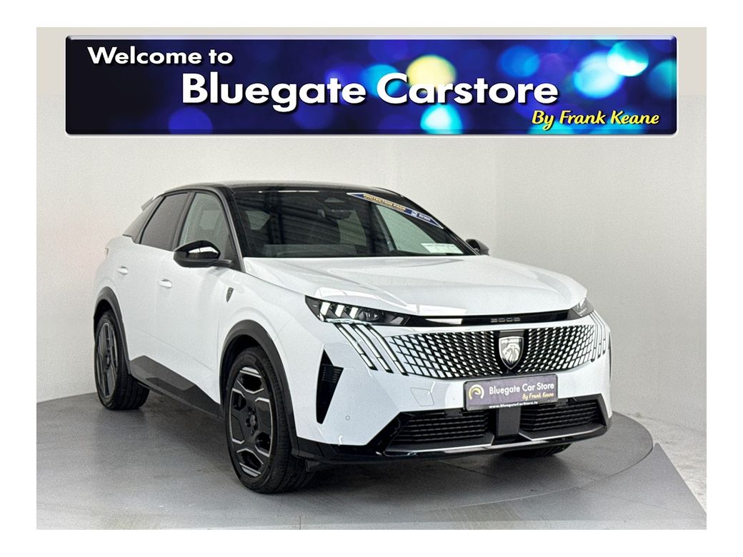 Image for 2024 Peugeot 3008 GT EV**20"ALLOYS**ELECTRIC TAILGATE**ALCANTARA INTERIOR**DIGITAL DASH**DRIVE MODES**MULTIFUNCTIONAL STEERING WHEEL**TOUCH SCREEN MEDIA DISPLAY**APPLE CARPLAY**SATNAV**REVERSE CAMERA**KEYLESS START**
