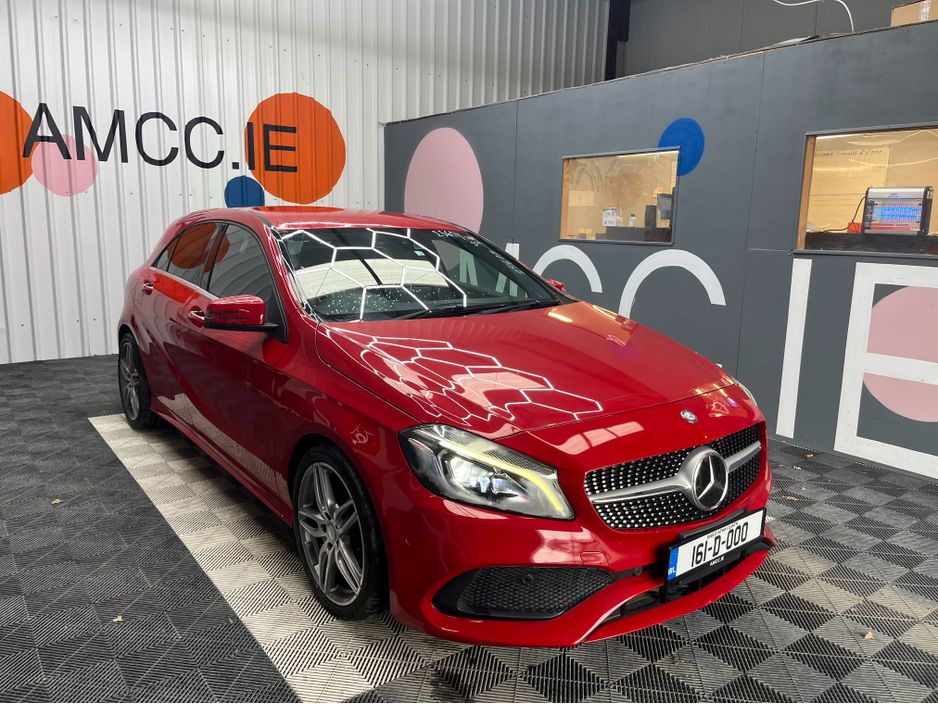 Image for 2016 Mercedes-Benz A Class €16950 2016 MERCEDES-BENZ A CLASS AUTOMATIC A180 SPORT 1.6 AUTOMATIC / CRUISE CONTROL / REVERSE CAMERA / ELECTRIC MEMORY & HEATED SEATS / PADDLE SHIFTERS AND MORE
