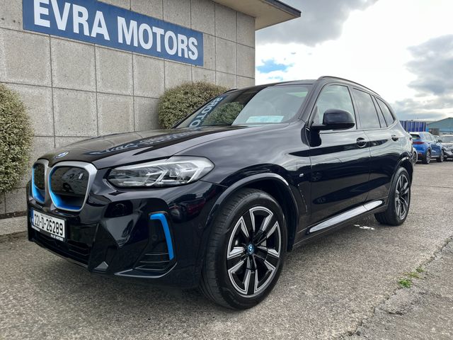 Image for 2022 BMW iX3 M-SPORT AUTOMATIC FULL ELECTRIC //HIGH SPEC//PANORAMIC GLASS ROOF//FULL LEATHER HEATED SEATS//HEATED STEERING WHEEL//REVERSE CAMERA//SAT NAV//
