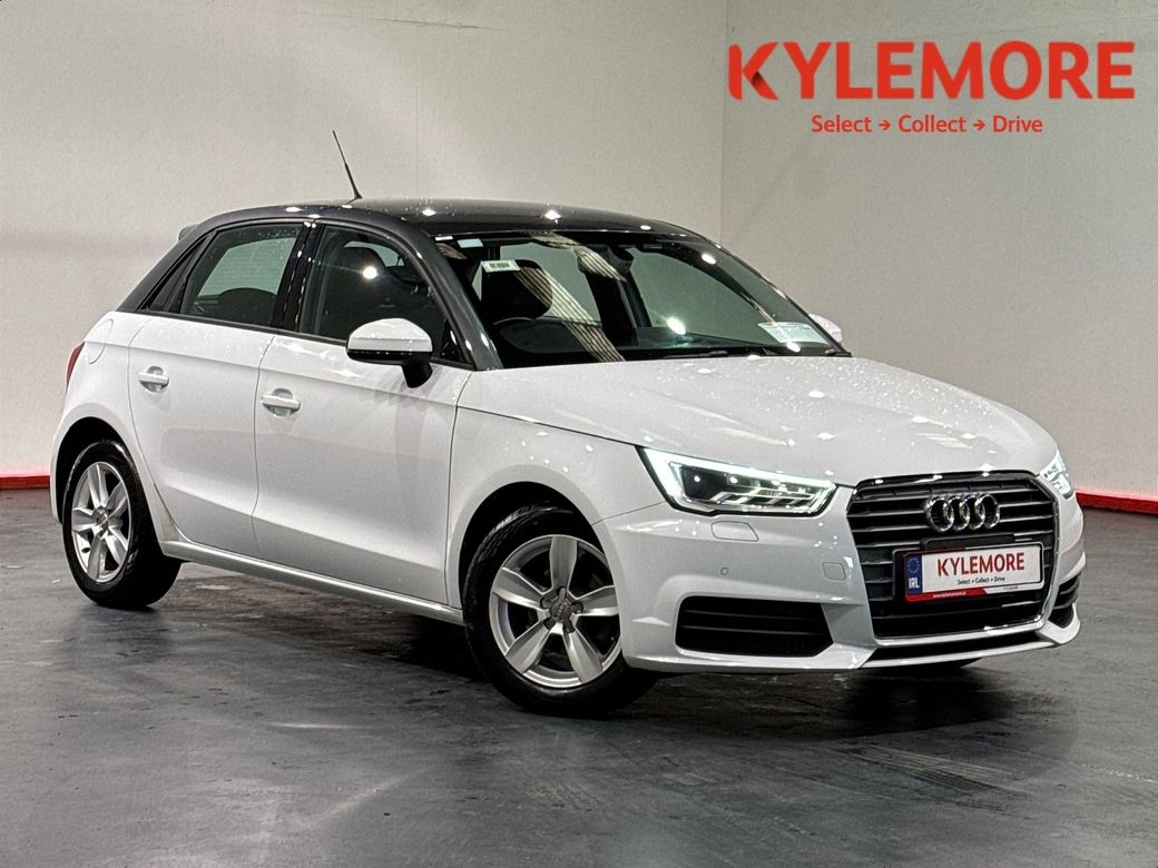 Image for 2018 Audi A1 1.0 TFSI AUTOMATIC - WHITE/BLACK TWO TONE - FACTORY ALLOY WHEELS - REAR CAMERA/PARKING SENSORS - MULTI FUNCTION STEERING WHEEL - HEATED SEATS 