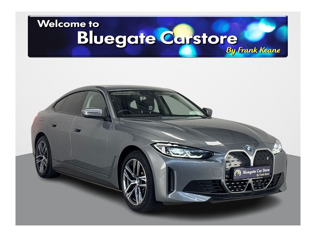 Image for 2024 BMW i4 35 SPORT **FULL BLACK LEATHER INTERIOR**HEATED FRONT SEATS**APPLE CARPLAY**ANDROID AUTO**TOUCHSCREEN INFOTAINMENT SCREEN**FULL DIGITAL DASH**DRIVE MODES**REVERSE CAMERA**SURROUND PARKING SENSORS**