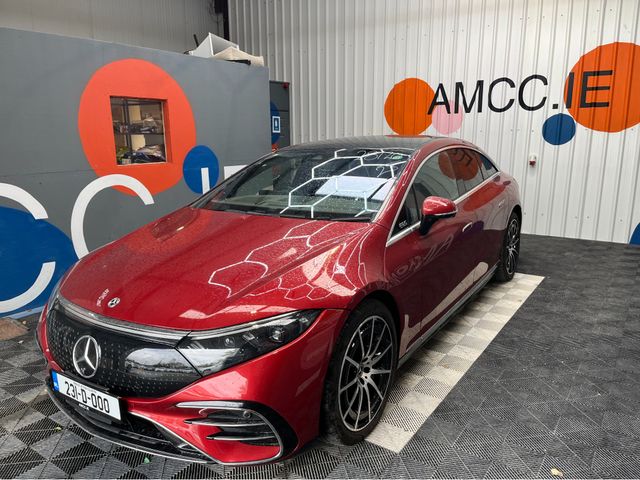 Image for 2023 Mercedes-Benz EQS €59950 2023 MERCEDES-BENZ EQS 450+ / CRUISE CONTROL / 360° CAMERA / ELECTRIC MEMORY HEATED & MASSAGING FRONT AND REAR SEATS / PADDLE SHIFTERS / AMBIENT LIGHTS / PANORAMIC SUNROOF / 2 REAR SCREEN